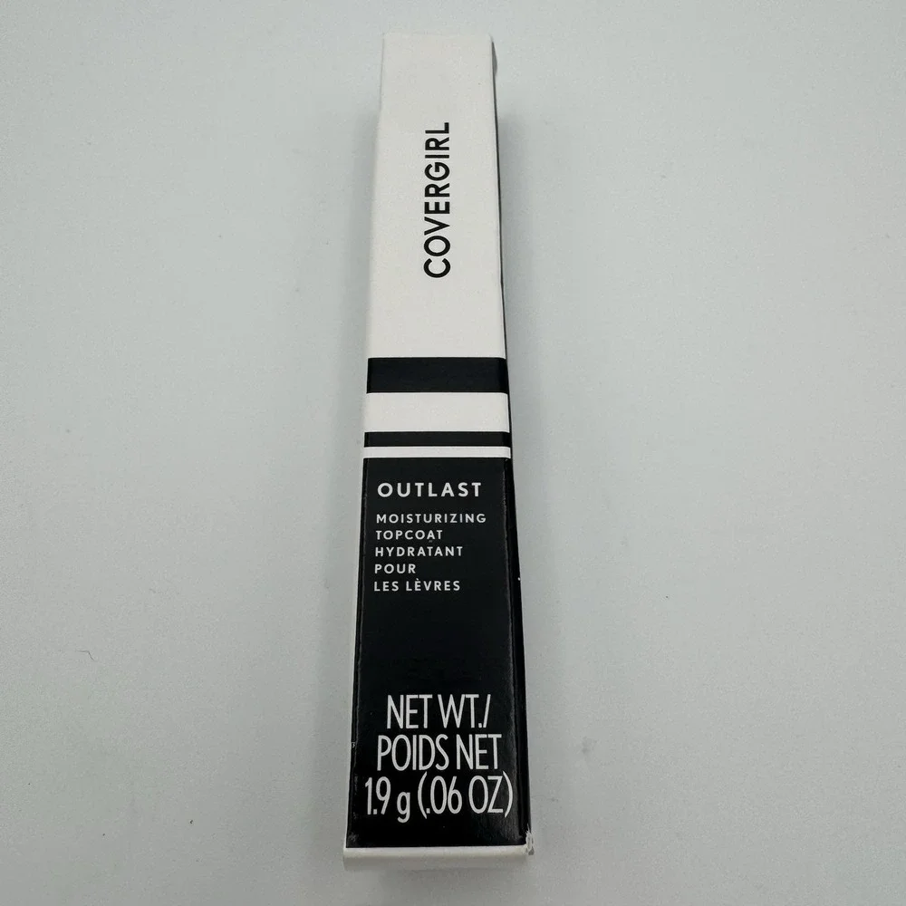CoverGirl Outlast All-Day Lip‎ Moisturizing Topcoat CLEAR 0.06OZ New Sealed Box